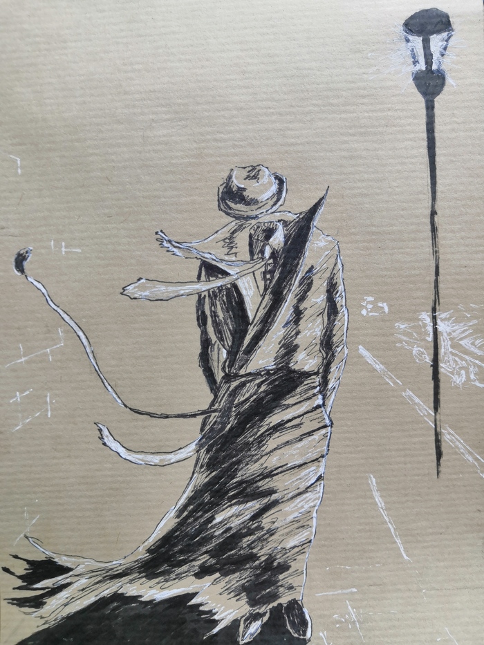 Рисунок дня: "Детектив-неведимка"