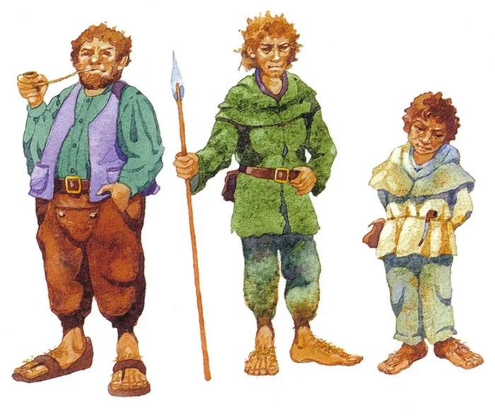 Hobbits didn't look like white English - Tolkien, The hobbit, Lord of the Rings, Mythology, Epos, Books, Middle earth, Pygmies, Longpost