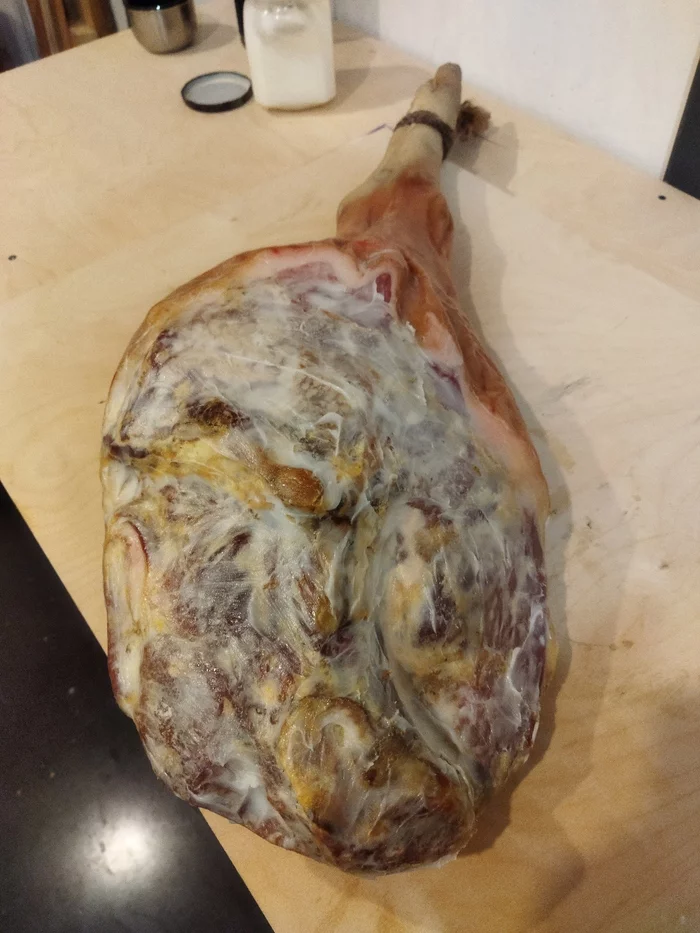 New Year's blanks. Beware! Save the budget in some places ;) - My, Recipe, A fish, Salmon, The photo, Beef tongue, Homemade sausage, Delicacy, With your own hands, Longpost