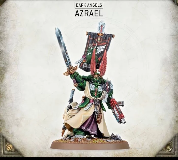 Supreme Grand Master Azrael is now Primaris - Warhammer 40k, Warhammer, Wh miniatures, Wh News, Azrael, Primaris space marines, Video, Youtube, Longpost
