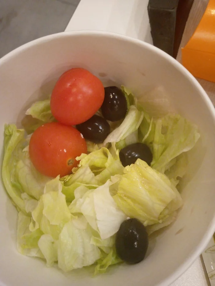 Salad - My, Food, Snack, Fast food, Tasty and period