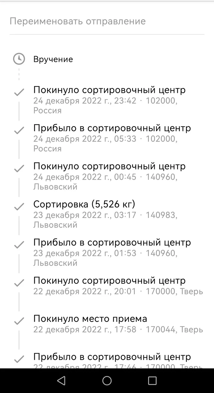 Непонятный простой в работе - Почта России, Посылка, Отслеживание посылок, Длиннопост