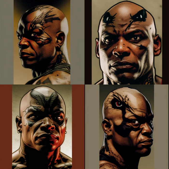 The characters of the very first Metal Gear Solid through the eyes of Midjourney - My, Artificial Intelligence, Neural Networks, Midjourney, Digital, Neural network art, Digital drawing, Characters (edit), Metal gear solid, Gray Fox, Kazuhira miller, Liquid snake, Meryl Silverburgh, Naomi Hunter, Psycho Mantis, Revolver Ocelot, Sniper Wolf, Solid snake, Longpost