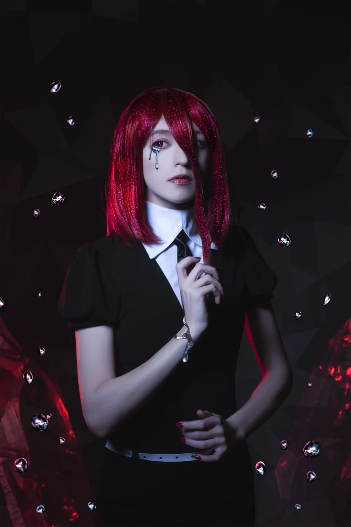 My cosplay Cinnabar (Land of Gems) - My, Cosplay, Anime, Houseki no kuni, Longpost