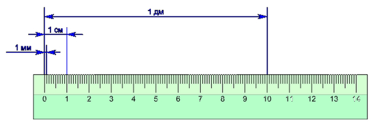 1 см на картинке