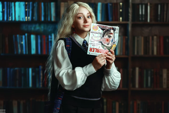 Luna Lovegood cosplay from the Harry Potter film series - My, Harry Potter, Luna Lovegood, Cosplay, PHOTOSESSION, Costume, Girls, Longpost