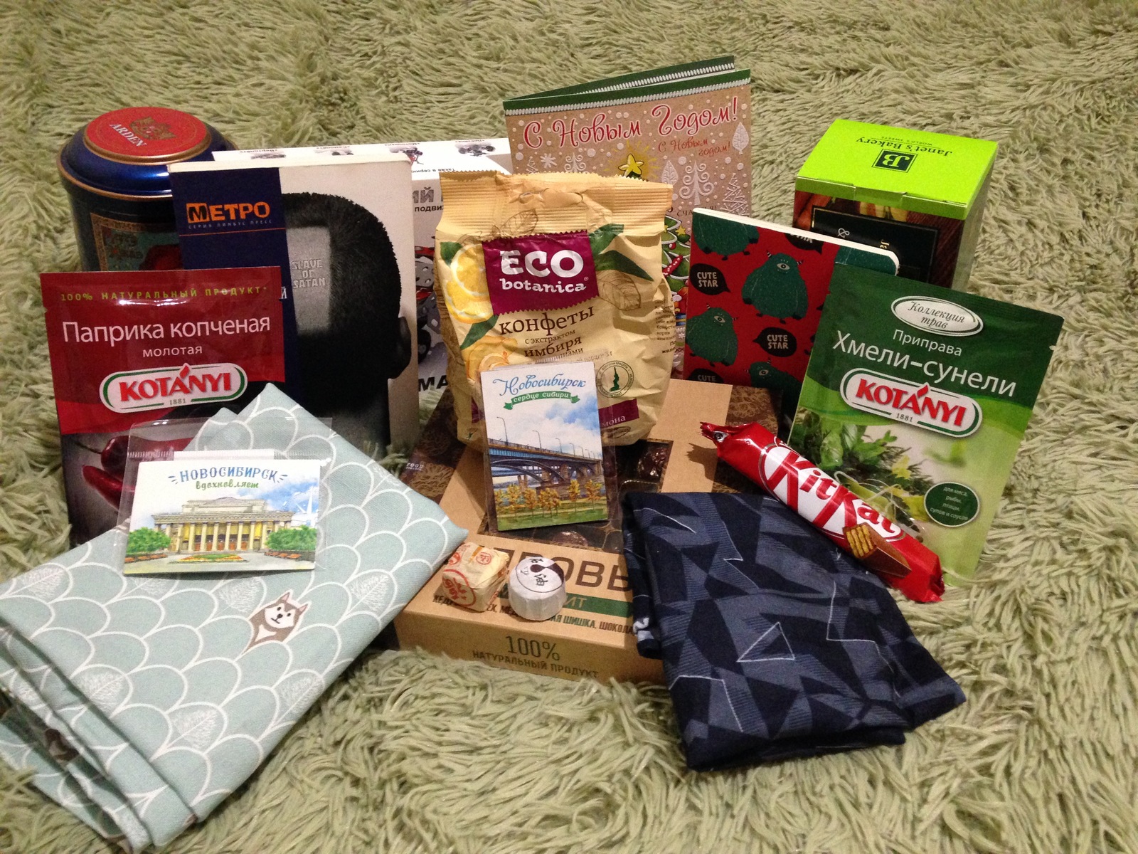 AMD from Novosibirsk! - My, Gift exchange, Secret Santa, Novosibirsk, Snow Maiden, Presents, New Year, Longpost, Gift exchange report