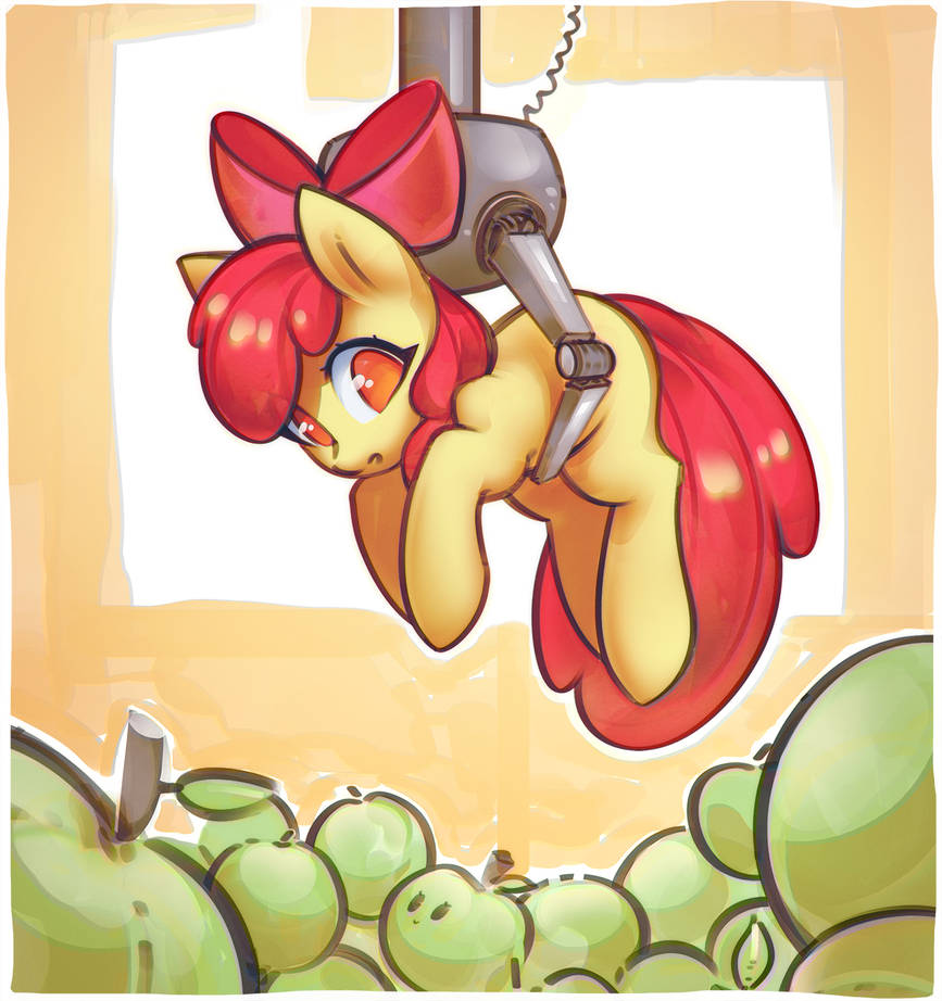 Apples - My little pony, Mirroredsea, Applebloom, Art