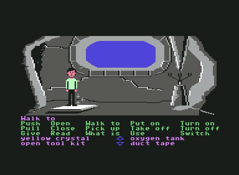 Zak McKracken and the Alien Mindbenders. Часть 2. - Моё, 1988, Прохождение, Lucasfilm Games, Commodore 64, Квест, Ретро-Игры, Компьютерные игры, Длиннопост