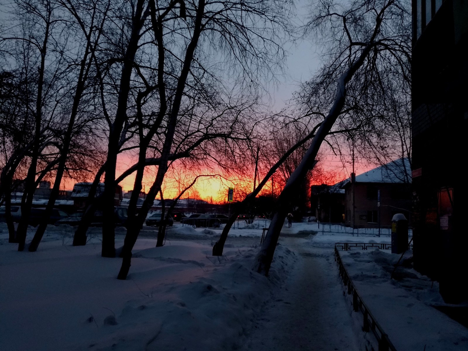 Вот таким красивым бывает утро. - Моё, Утро, Рассвет, Красота, Фотография