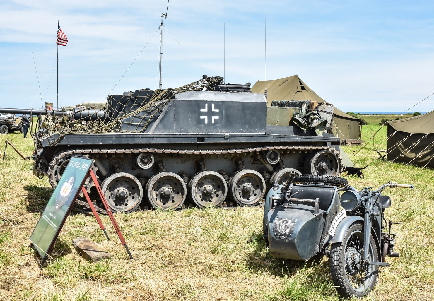 Day D. Festival in Normandy. (D-Day. Festival Normandy) - My, Normandy, Day of the landing, Historical reconstruction, Historical costume, Dday, Military equipment, Longpost