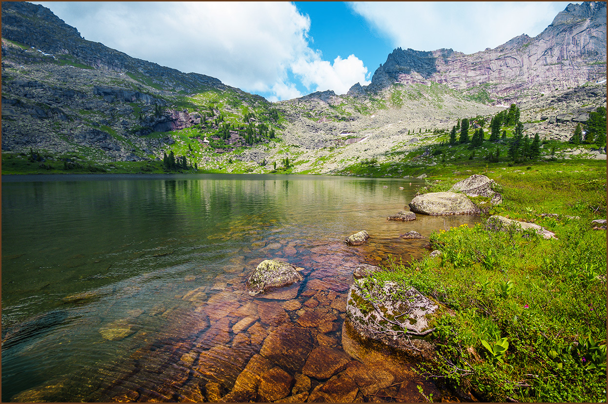 Jerboa waterfall and the road to it - My, Russia, Ergaki, Travels, Photo tour, Longpost