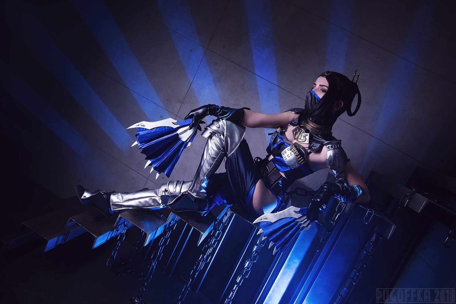 Kitana by Lizabetka - Cosplay, Russian cosplay, Mortal kombat, Kitana, , Pugoffka, Longpost