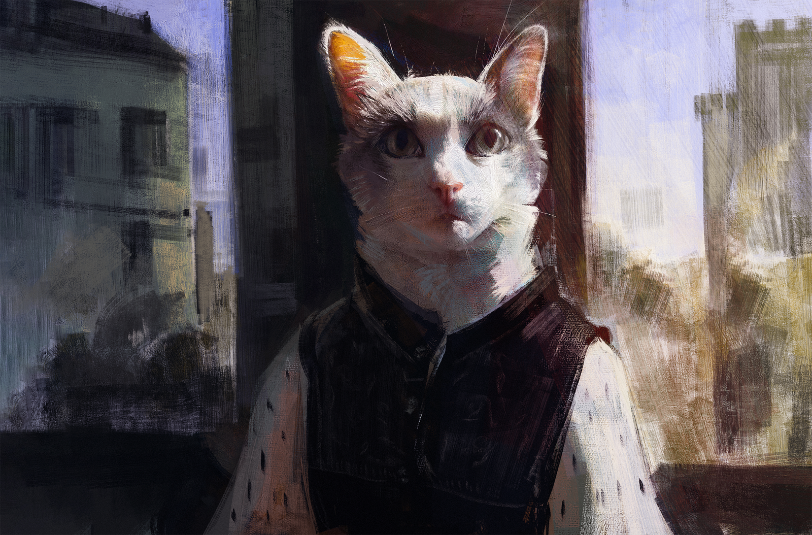 Dorian - Фурри, Арт, Антро, Furry Feline, Hriscia