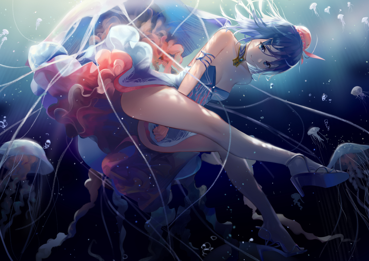 Atlantis - Anime, Not anime, Vocaloid, Stardust, Anime art, Pixiv