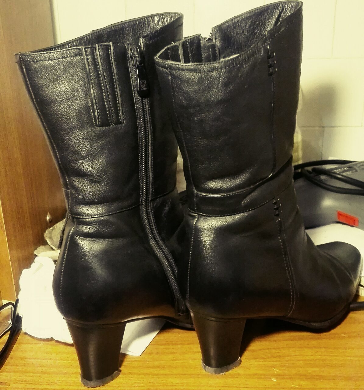 Favorite boots - My, Shoe repair, Heels, Heels, It Was-It Was, Longpost