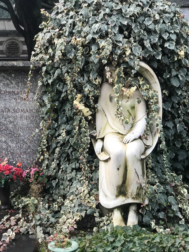 Cemetery in Milan | Cimitero Momumentale di Milano - My, Milan, Cemetery, , Longpost