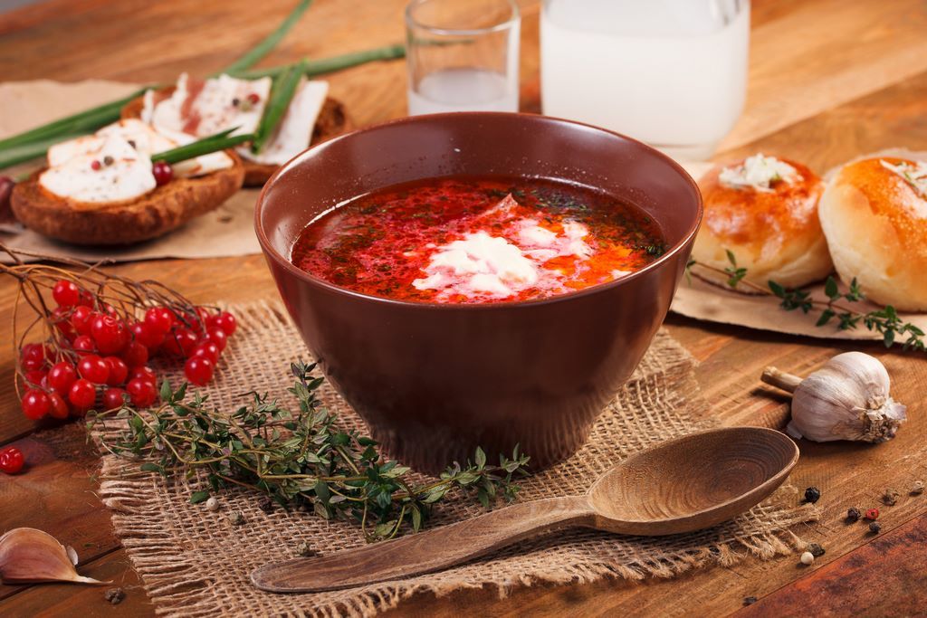 Today there will be no Western food porn, today is the Day of Ukrainian aggression against Russian salivary glands!!! - Dinner, Borsch, Ukrainian cuisine, Foodporn, A selection, Mens food, Longpost, Men's cooking