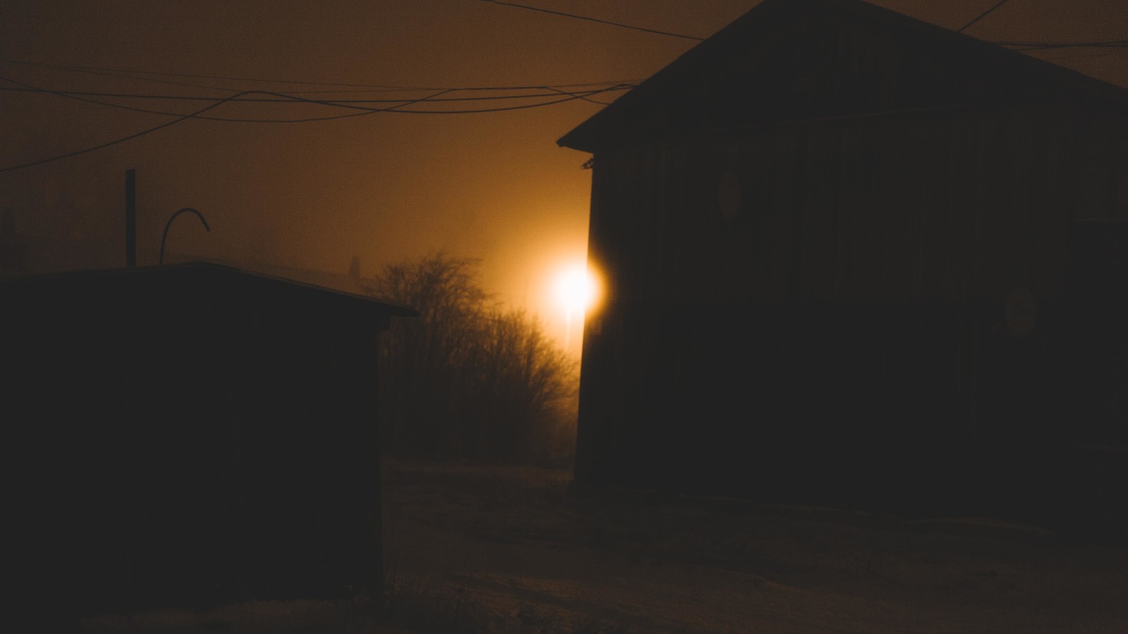 Mezhdurechensky. KhMAO. - My, Canon 5D, The photo, Photographer, 35mm, KhMAO, Fog, Atmospheric, Longpost