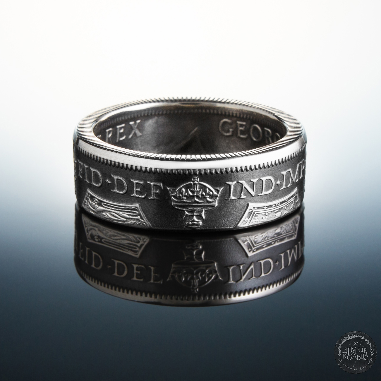 godless florin - My, Ring, Coin, Longpost, Decoration, Needlework without process, GIF