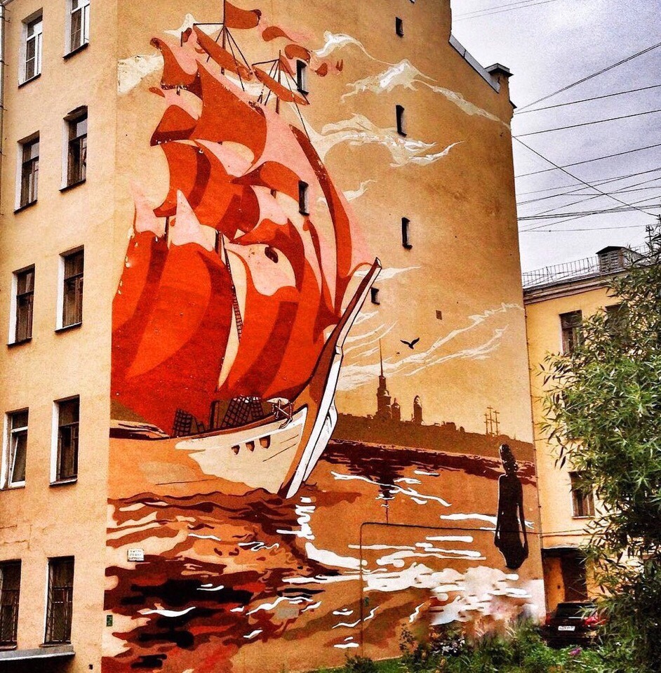 Street art of St. Petersburg - Saint Petersburg, Street art, Longpost