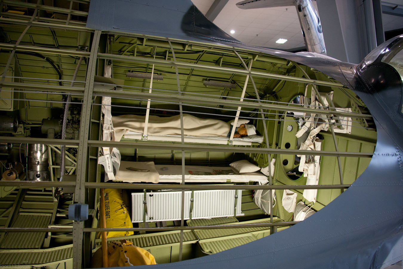 National Naval Aviation Museum, Pensacola :PBY Catalina   на изнанку. - Самолет, Гидросамолет, Длиннопост, Авиация