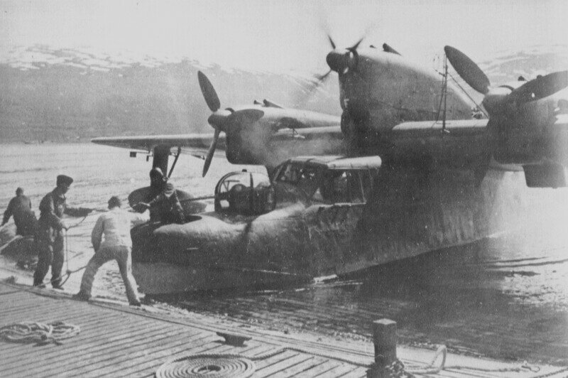 Blohm und VossBV 138. Flying shoe and sea dragon in one bottle. - The Second World War, Germany, Seaplane, , Longpost