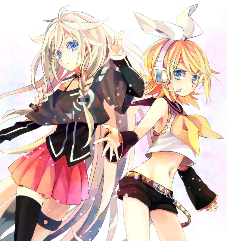 Good evening everyone! - Anime, Not anime, Vocaloid, Ia, Ia Vocaloid, Kagamine rin, Anime art