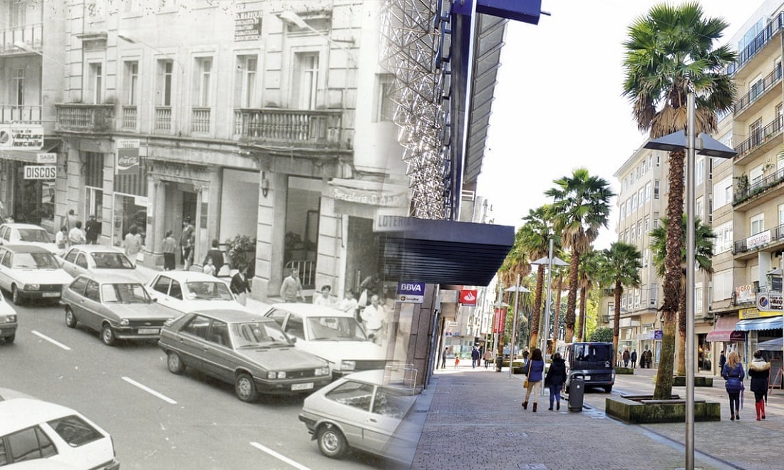 How one Spanish city freed the center from cars - Russia, Spain, Auto, A pedestrian, Road, Sidewalk, Town, Longpost, Urbanism, Video