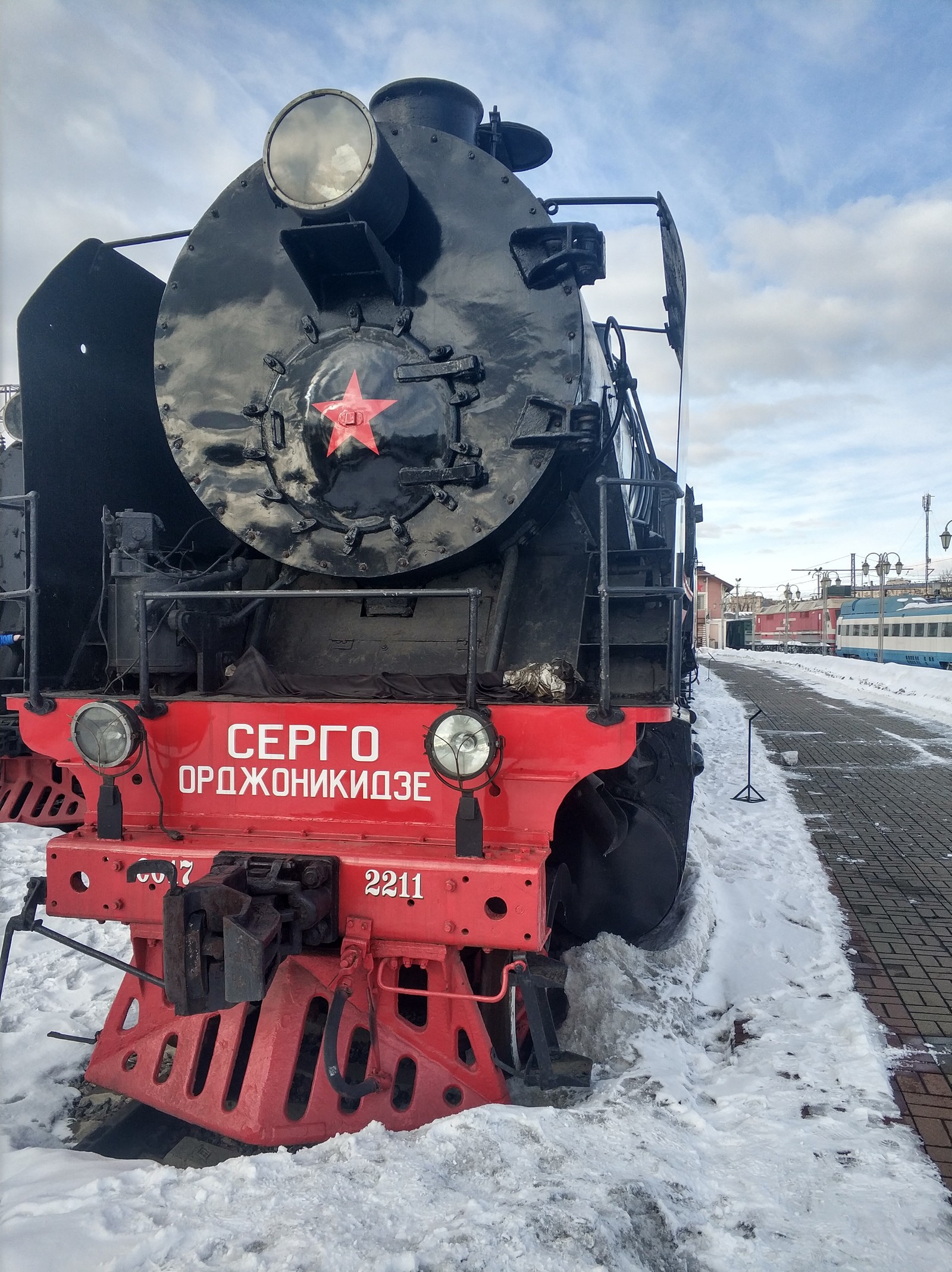 Museum of the history of the development of railway transport - My, Museum, Walk, Locomotive, Railway, Longpost