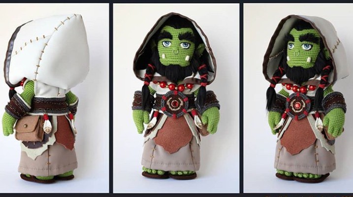 Plush leader of the horde)) - World of warcraft, Orcs, Trawl