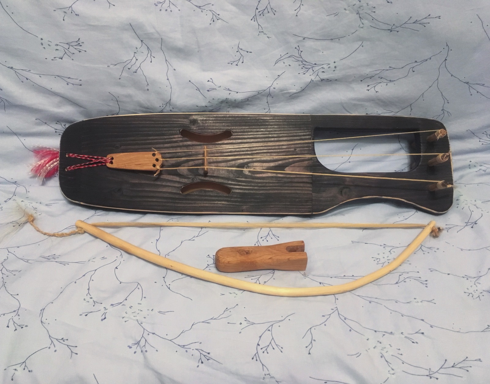 Karelian violin, part four. - My, With your own hands, Musical instruments, Jouhikko, Video, Needlework without process, Longpost