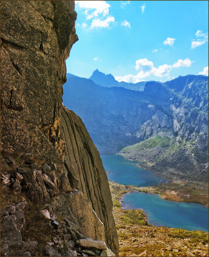 Climbing the Dragon's Tooth from the Coloreds - My, Ergaki, Tourism, Travels, Leisure, Russia, , Longpost, Nature