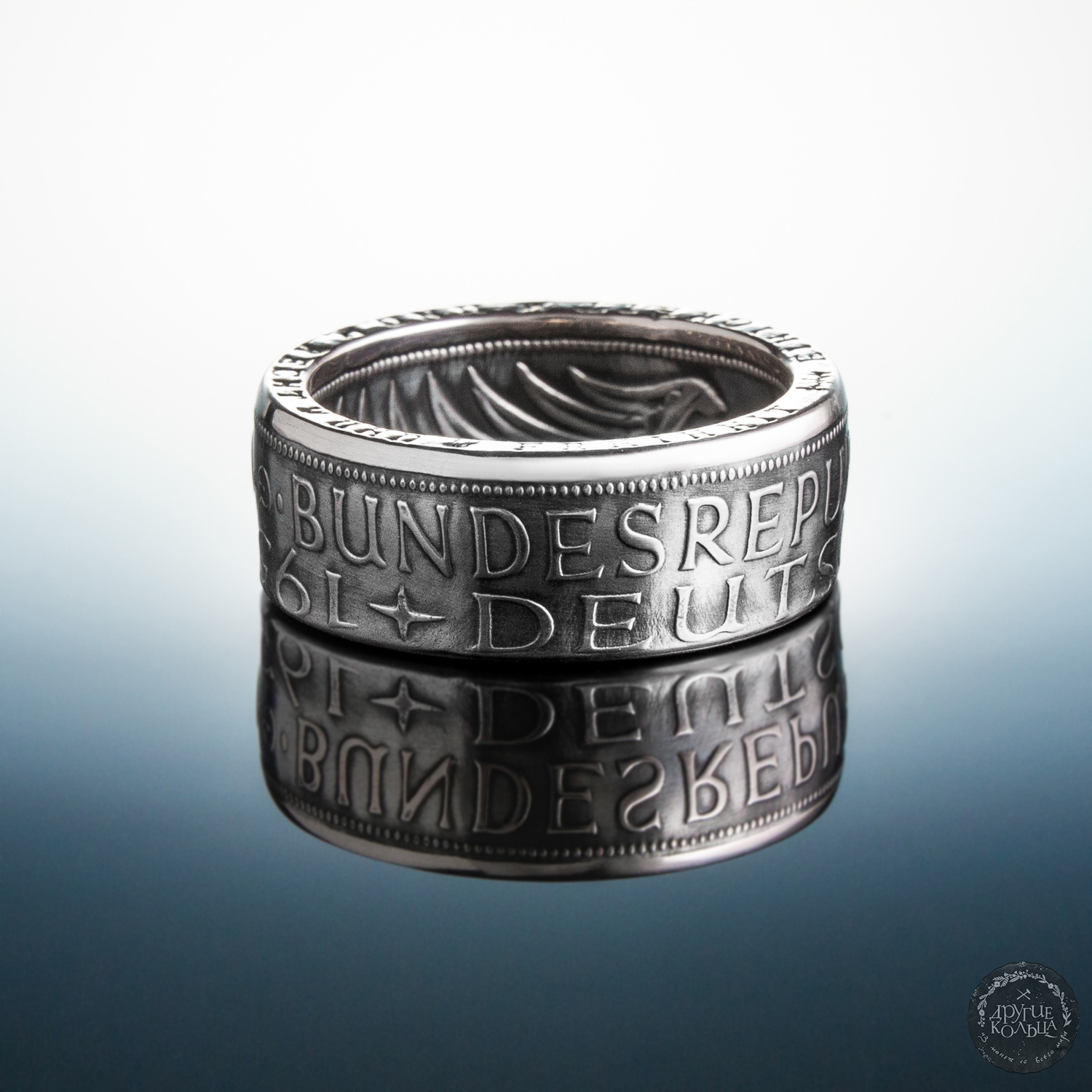 German coin rings - My, Longpost, Ring, Coin, Needlework without process, Decoration, 