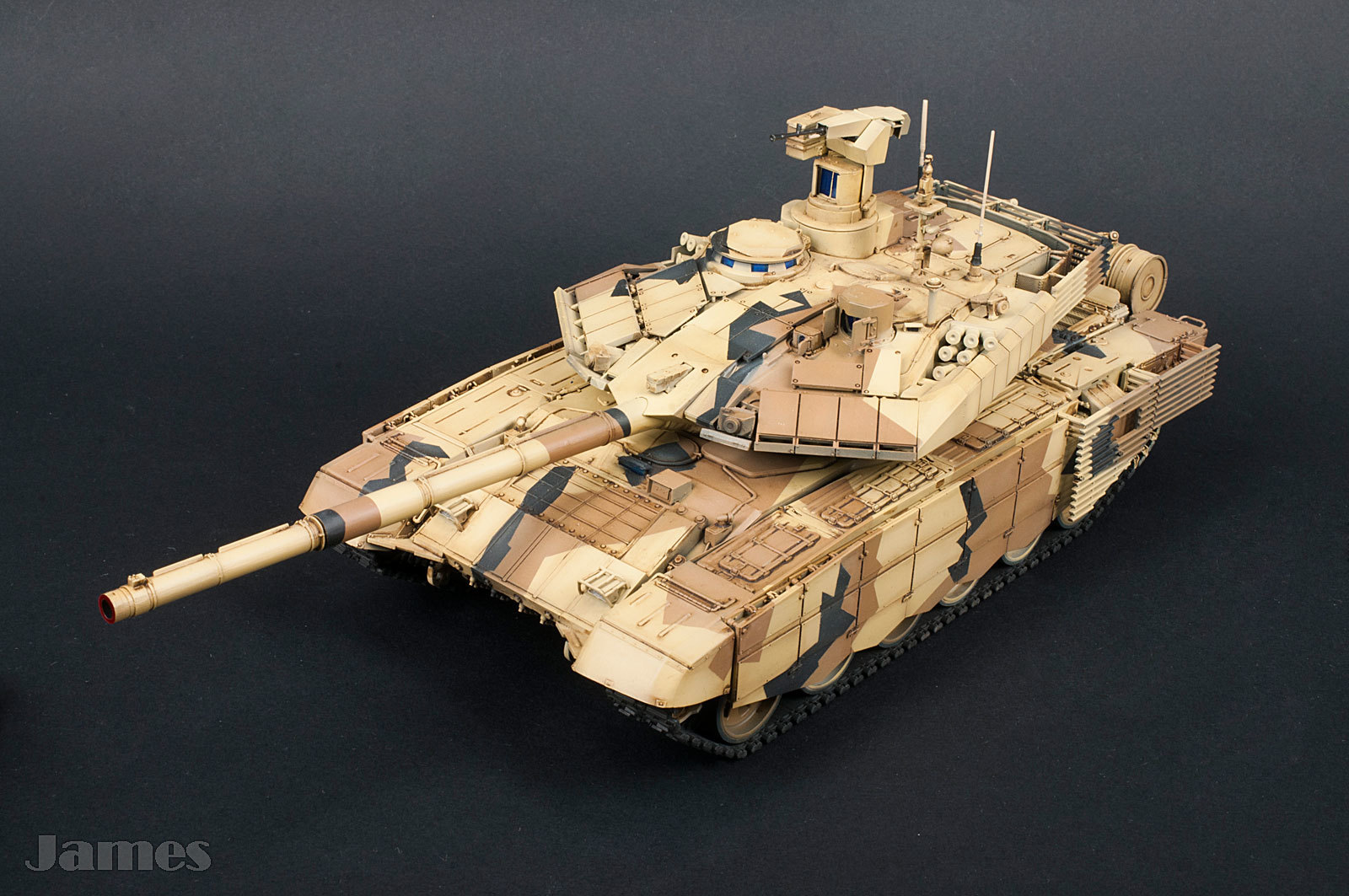 T-90MS - My, Stand modeling, , , Russian tank, Models, Test build, Longpost, t-90, Camouflage