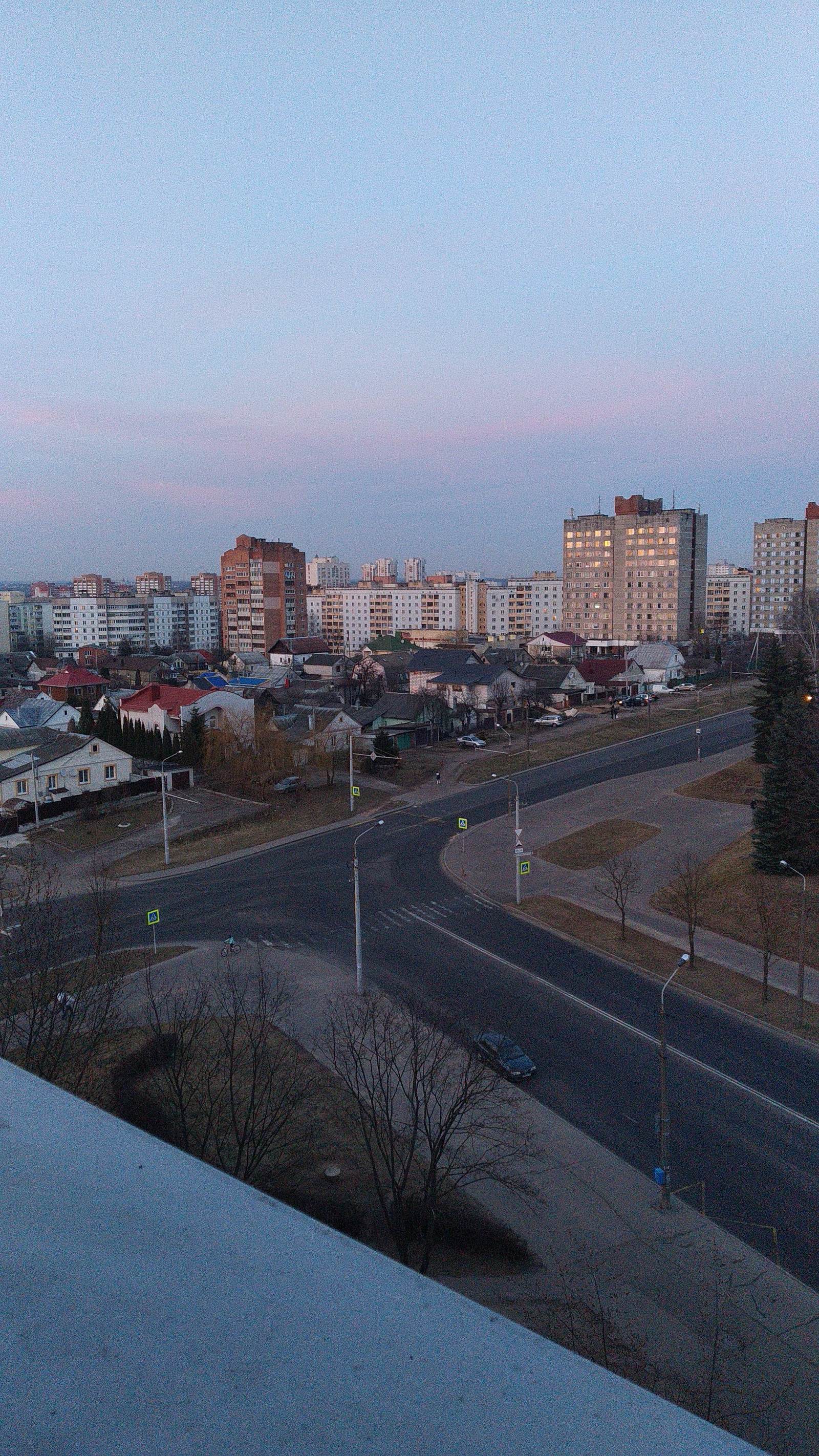 How do you like the view from the window? - My, Minsk, The photo, 