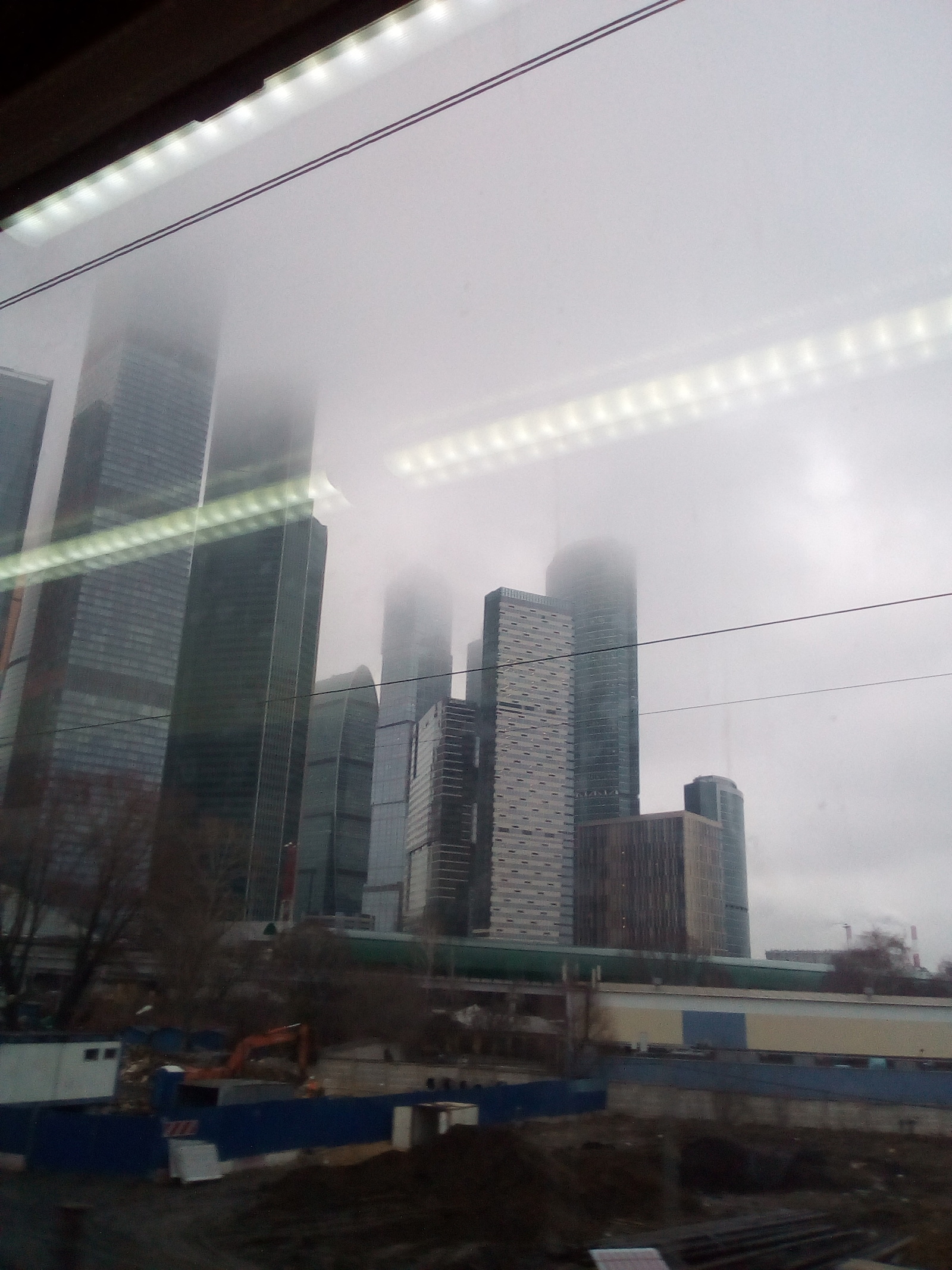 Cloudy in Moscow - My, Skyscraper, The clouds, Moscow, Longpost