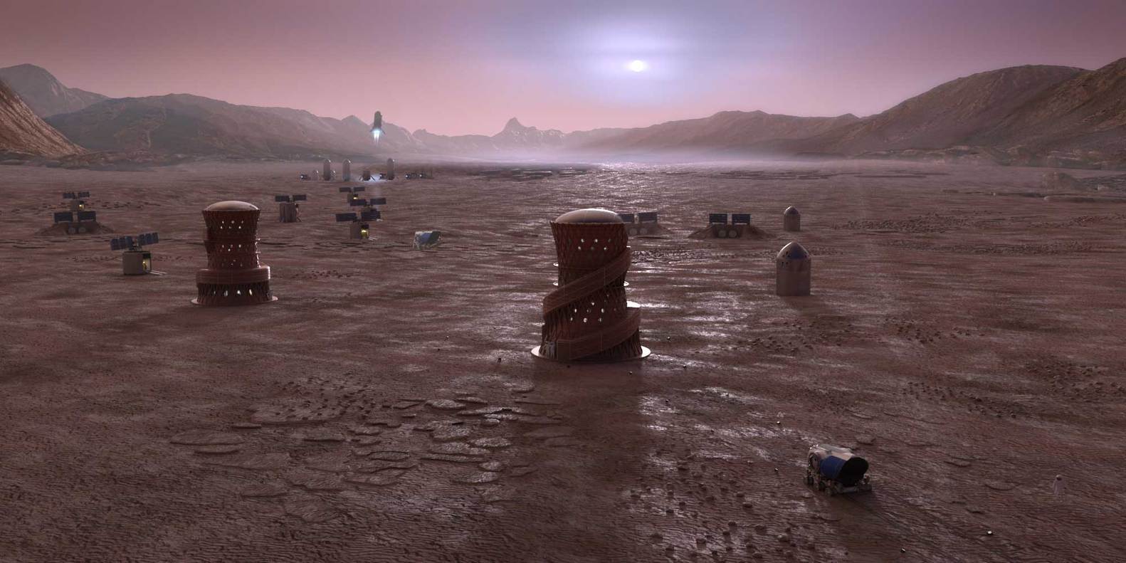 Martian dwelling project. - Mars, NASA, Longpost