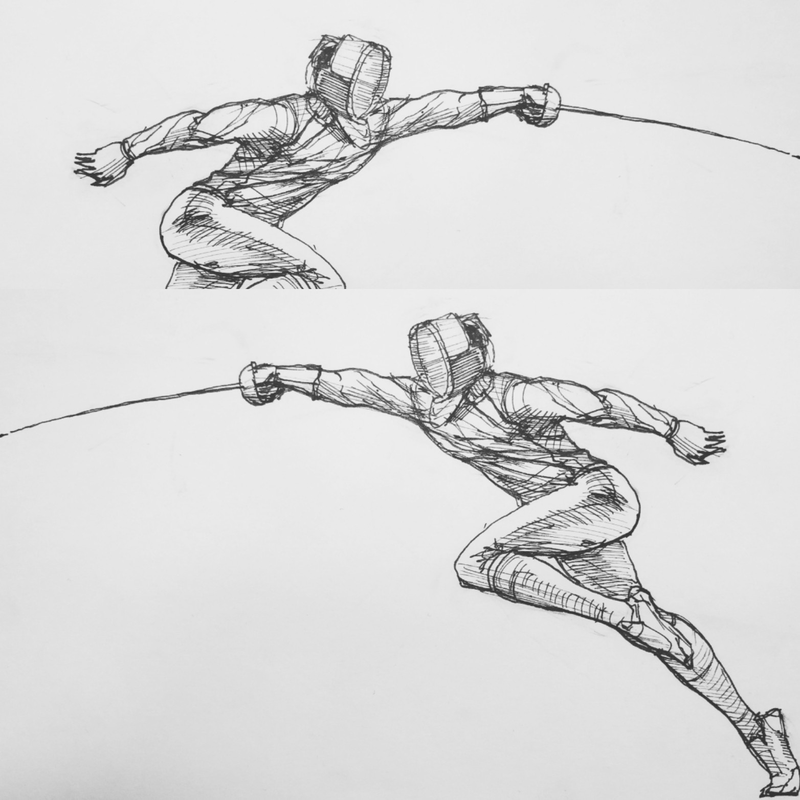 Arrow - My, Fencing, Drawing, Graphics, Sword