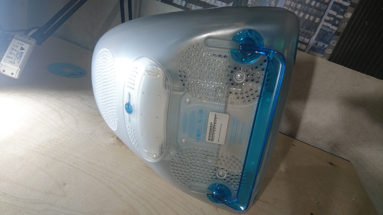 IMAC G3 капсула времени из чулана - Моё, Длиннопост, Видео, Распаковка, Imac, Macintosh, Компьютер