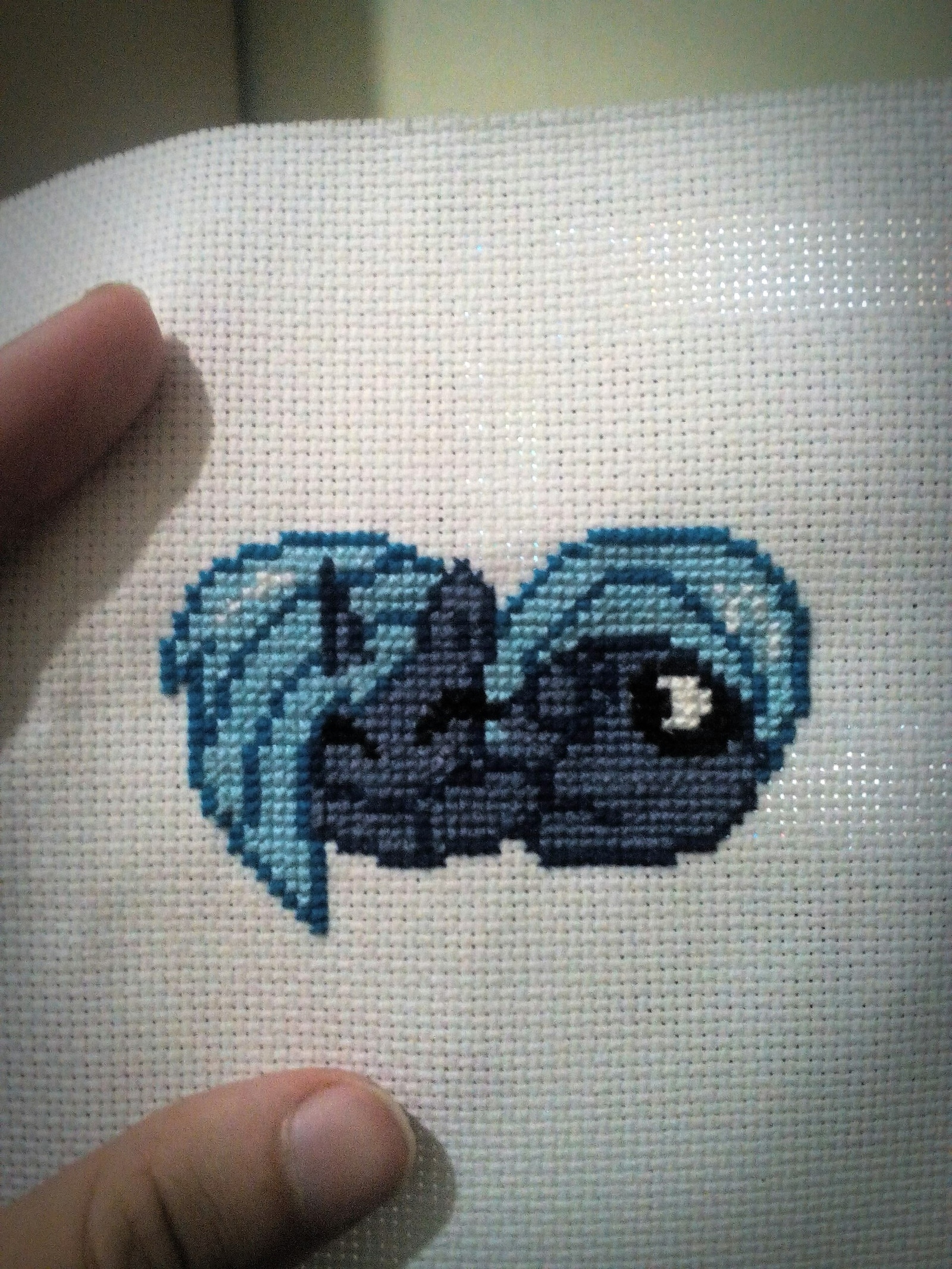 Lunyasha (sleeping) - My, My little pony, Embroidery, Needlework, Princess luna, Longpost