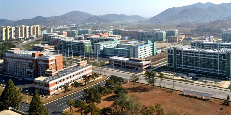 North Korea. Newly built Science City. - North Korea, Корея, Longpost