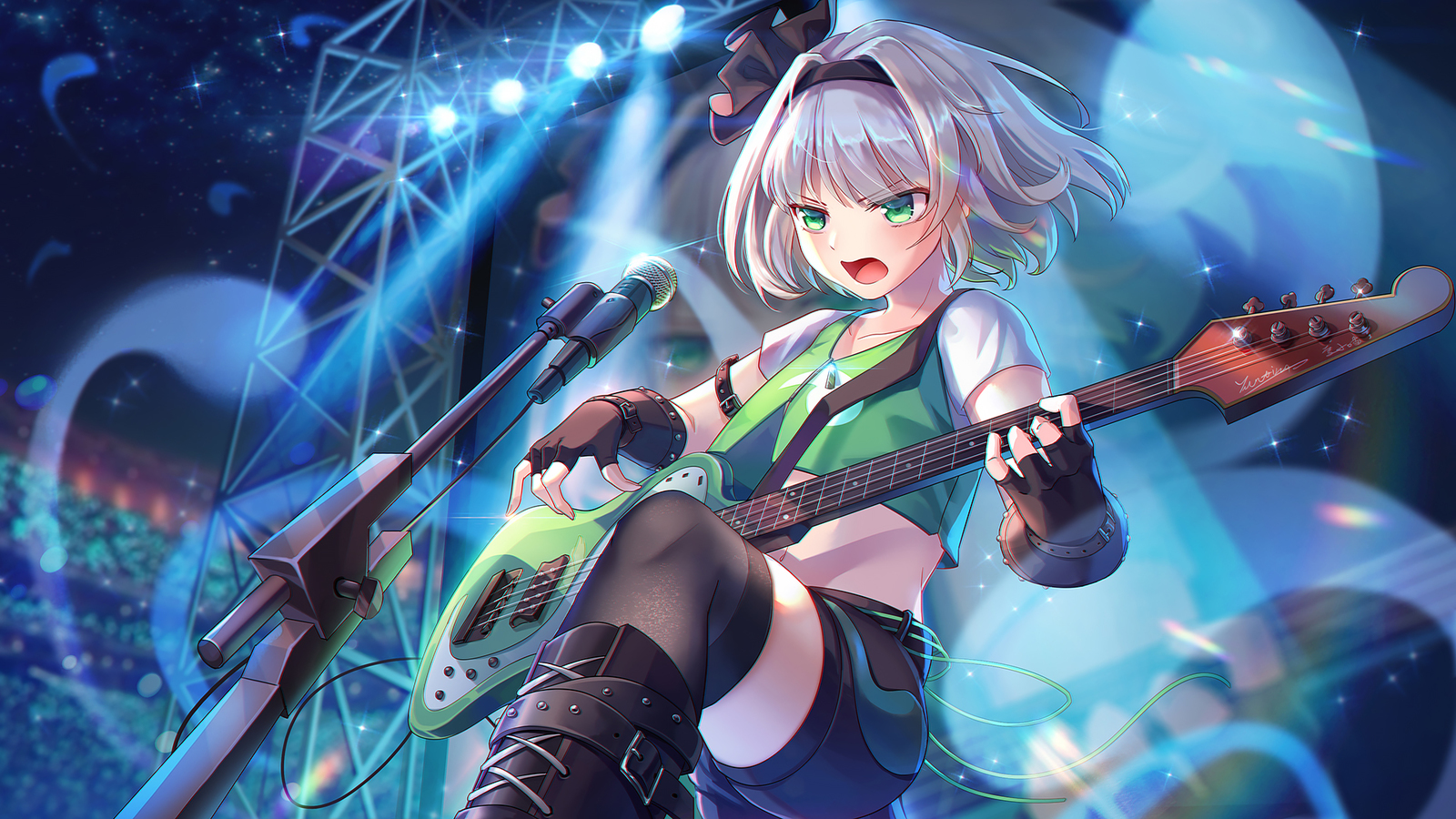 Konpaku Youmu - Touhou, Anime Art, Аниме, Konpaku Youmu, Lalazyt