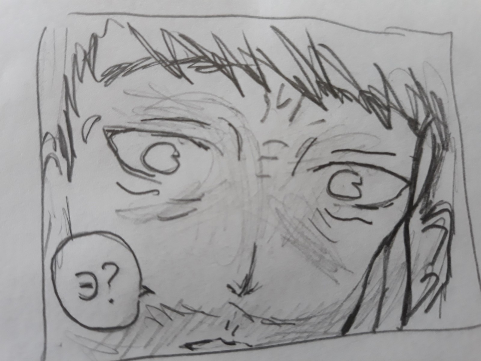 My manga comic (draft). To be continued. Subscribe - My, Manga, Painting, Longpost