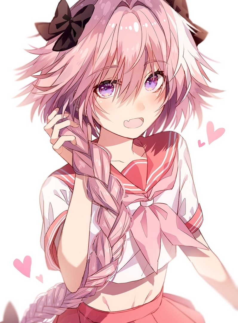 Astolfo and problems of orientation choice. - Anime, Fate, Fate grand order, Astolfo, Anime art, Longpost, Its a trap!