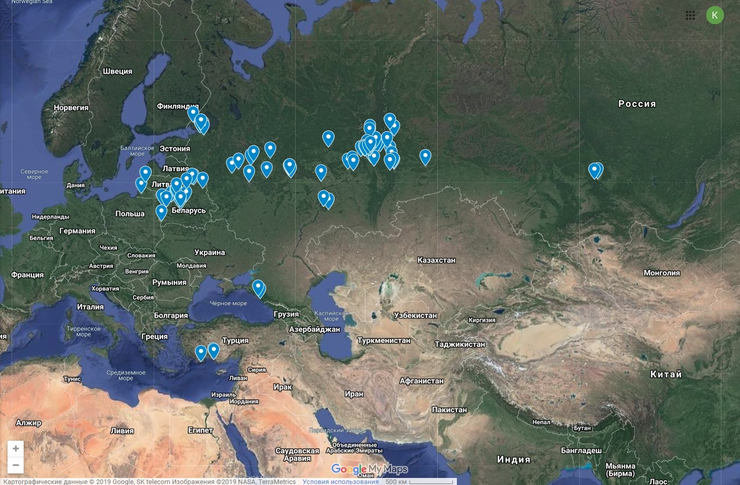 Places I've been on the map - My, Travels, World map