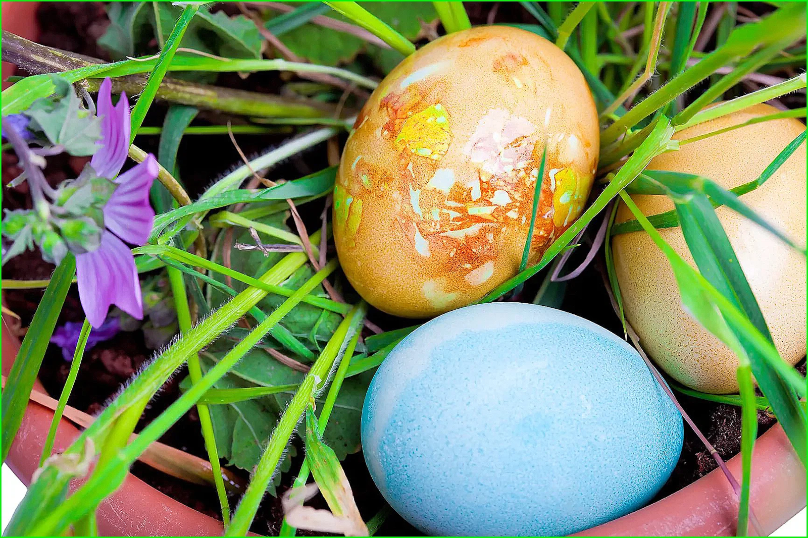 HOW TO MAKE MARBLE EGGS - My, Easter, Holidays