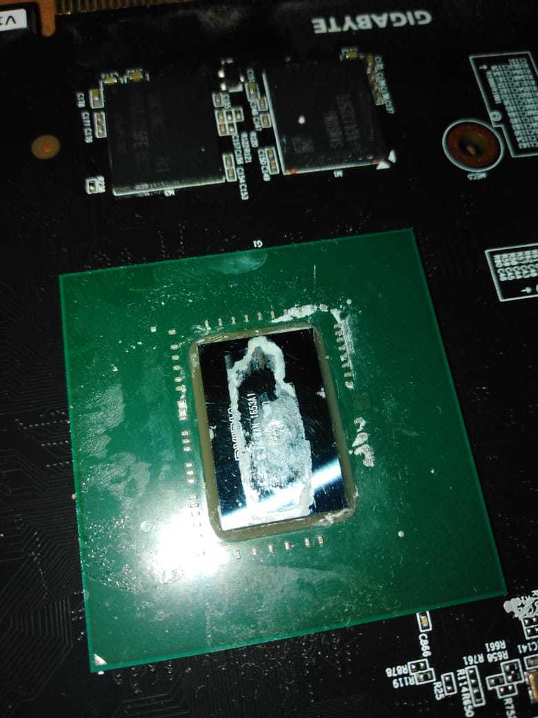 Dried thermal paste - My, Thermal paste, , Sadness