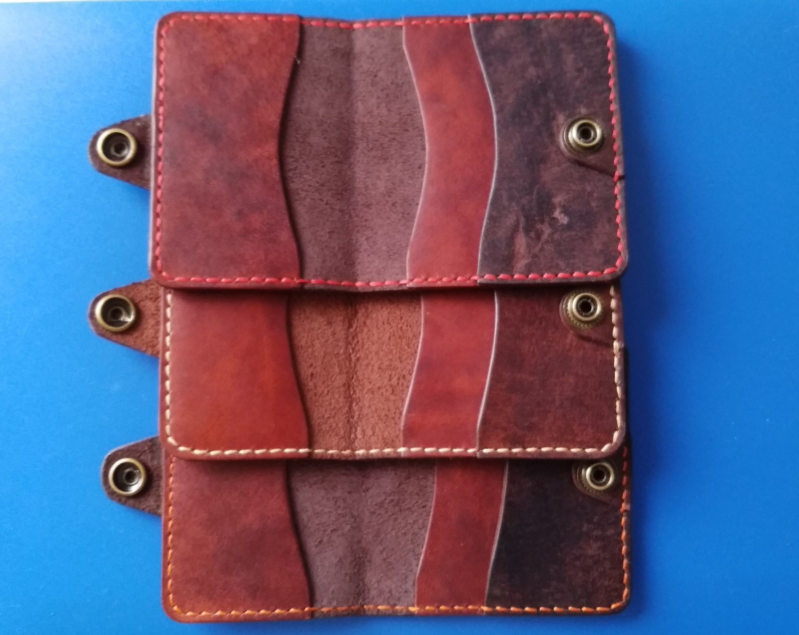 small forms - My, Leather craft, Leather products, Wallet, Longpost