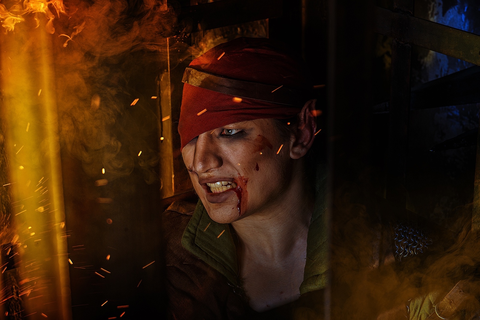 The Witcher. Bianca and Iorveth. - The Witcher 3: Wild Hunt, , , Cdprojektredcom, Cosplay, Witcher, Longpost